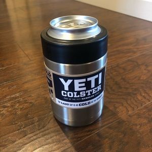 *NWT* YETI RAMBLER COLSTER in stainless steel